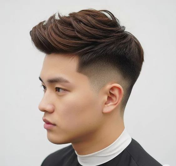 Thick Two Block with Mid Fade: The Balanced Power EdgyHaircutsMen MenHairInspo BarberStyleMen