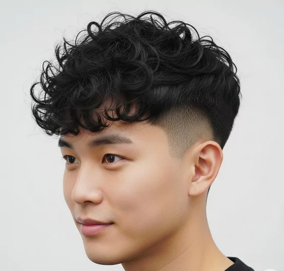 Curly Two Block: The Texture Celebration BarberStyleMen EdgyHaircutsMen MenHairInspo