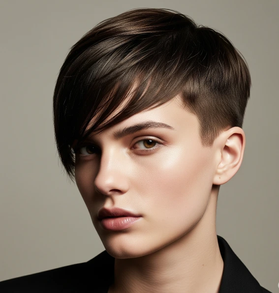 Side-Swept French Crop