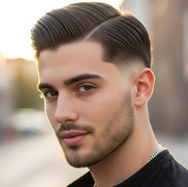 Parted Slick Back Taper
Hair Trends 2025