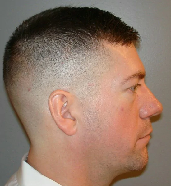 High and Tight Military
stylish bald haircuts, men’s grooming