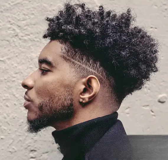 Curly Hair Low Fade Styles lowfadehaircutmen fadehaircuts2025 menshairstyles