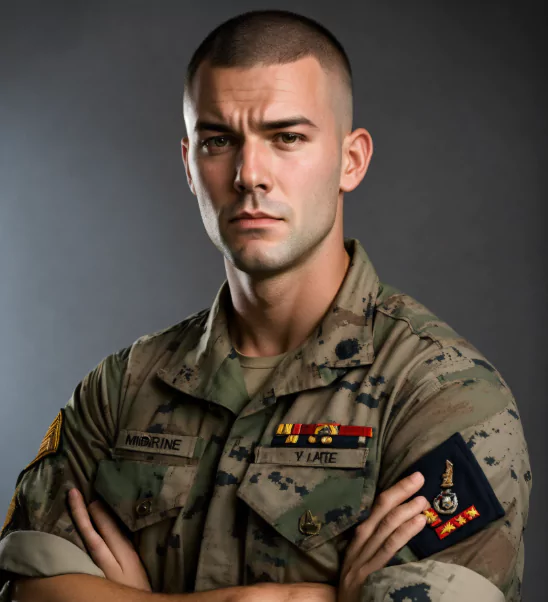 Burr Cut
military haircuts for men