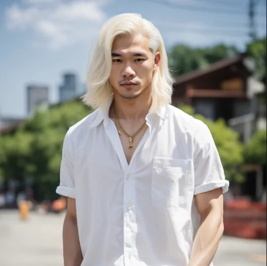 Two Block with Middle Part: The Heartthrob ModernMensHaircuts