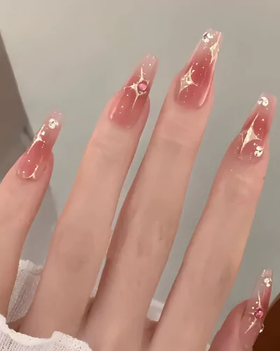 milky base nails, 2025 nail trends