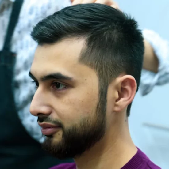 Side-Parted Medium Hair
stylish medium hairstyles men, best men’s hairstyles