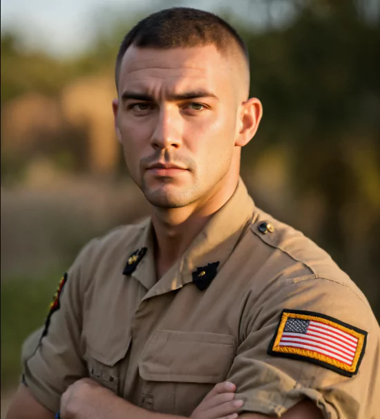 Military Crew Cut Fade