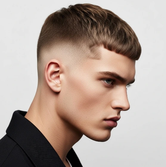 Skin Fade Precision French crop haircut