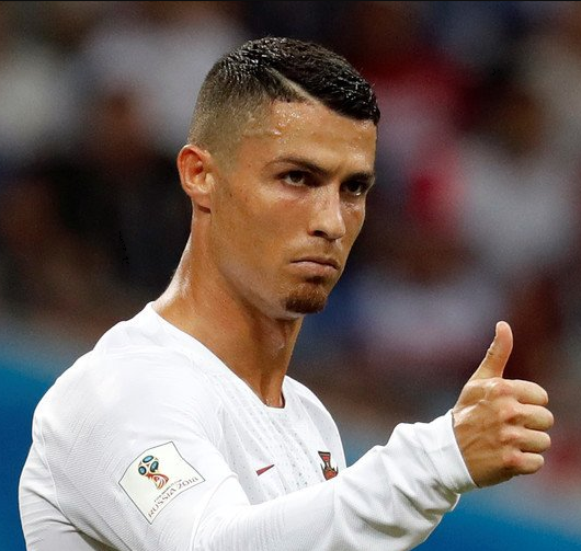 2011 – The Classic Side Part Elegance Ronaldo signature look, Ronaldo fade haircut, Ronaldo undercut