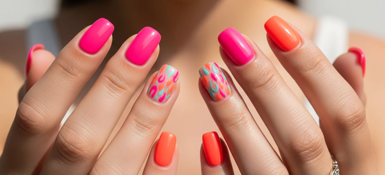 17 Hottest July Nail Colors and Trendy Ways to Rock Them