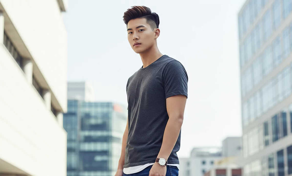 The Two Block Haircut: A Trendy Korean Style For Modern Men