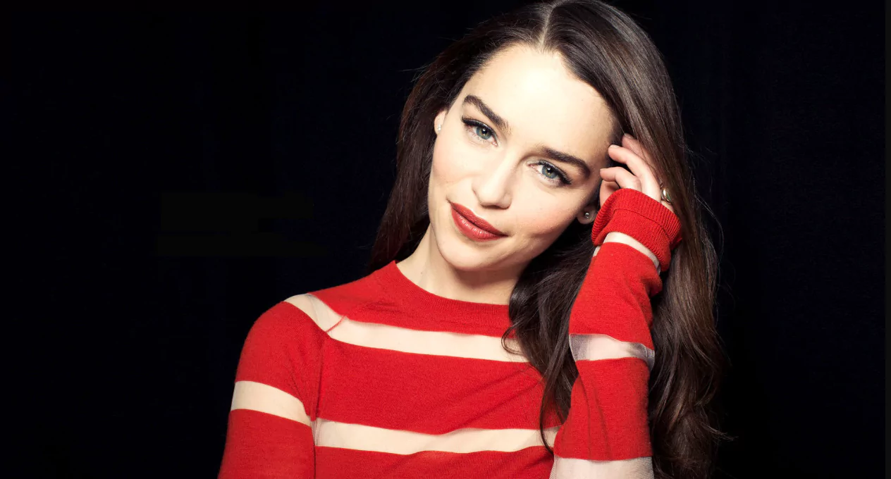 Emilia Clarke Red Dresses: Targaryen Sheer, Me Before You, Met Gala