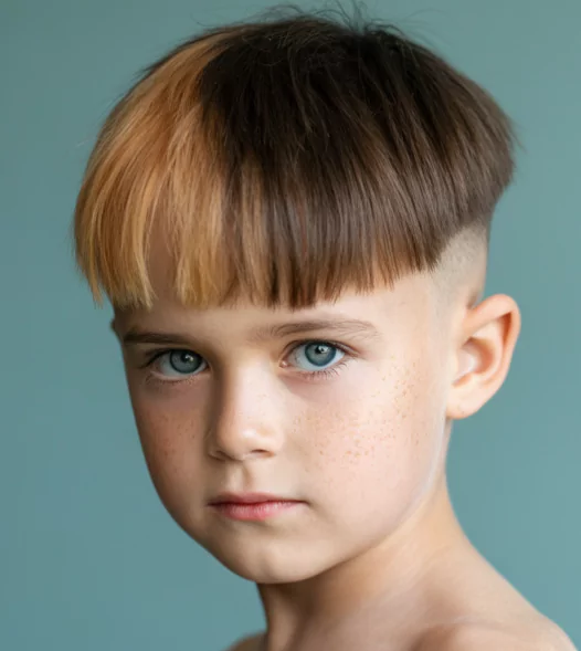 The Gentle Starter Mullet
baby mullet haircut
kids mullet haircut