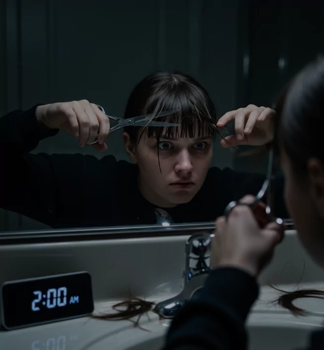 how to cut your own bangs
bangs at home