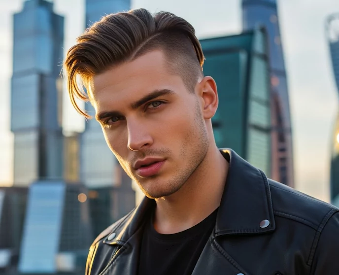 The Modern Undercut: Sharp Contrast, Maximum Impact
Simple hair style men
new hair style man photo