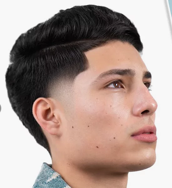 Blowout Taper with Design
blowout taper straight hair