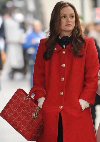Blair Waldorf in Red Dress