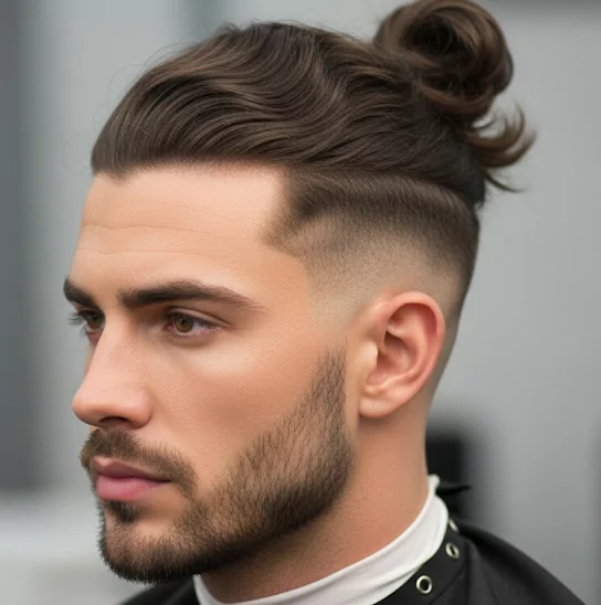 Blowout Taper Top Knot