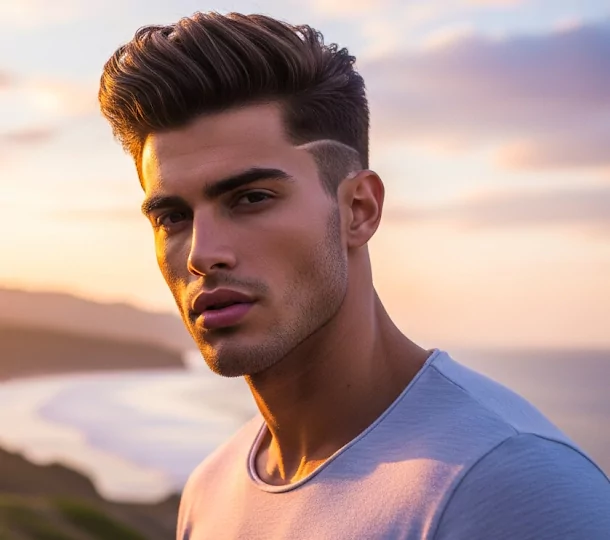 Medium Length Blowout Taper