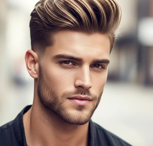 Blowout Taper Middle Part
