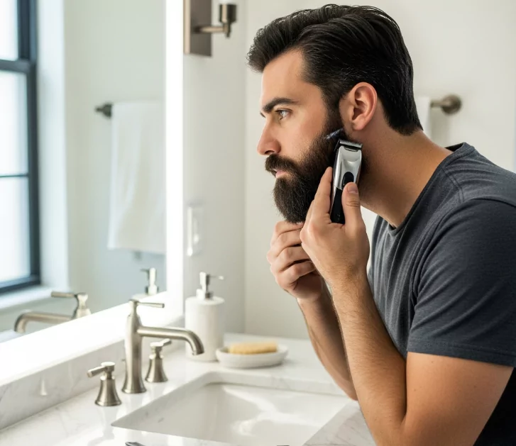 how do you fade a beard