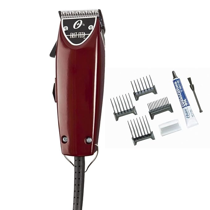 OSTER Fast Feed Adjustable Pivot Motor Clipper 76023-510 hair clippers for home use