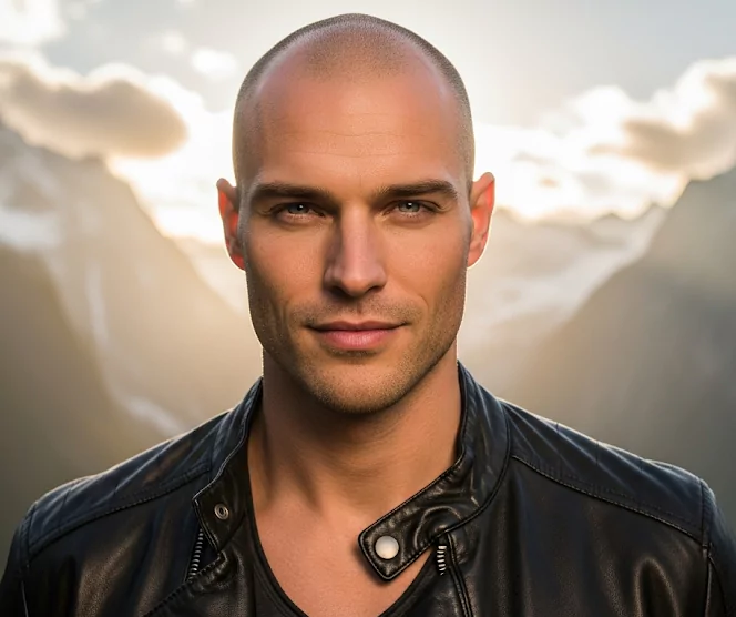 The Confident Bald Look: Embracing What You Have