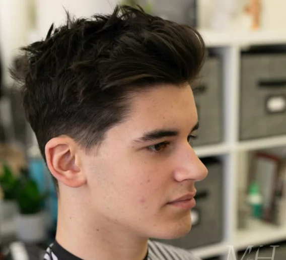 Controlled Messy Quiff