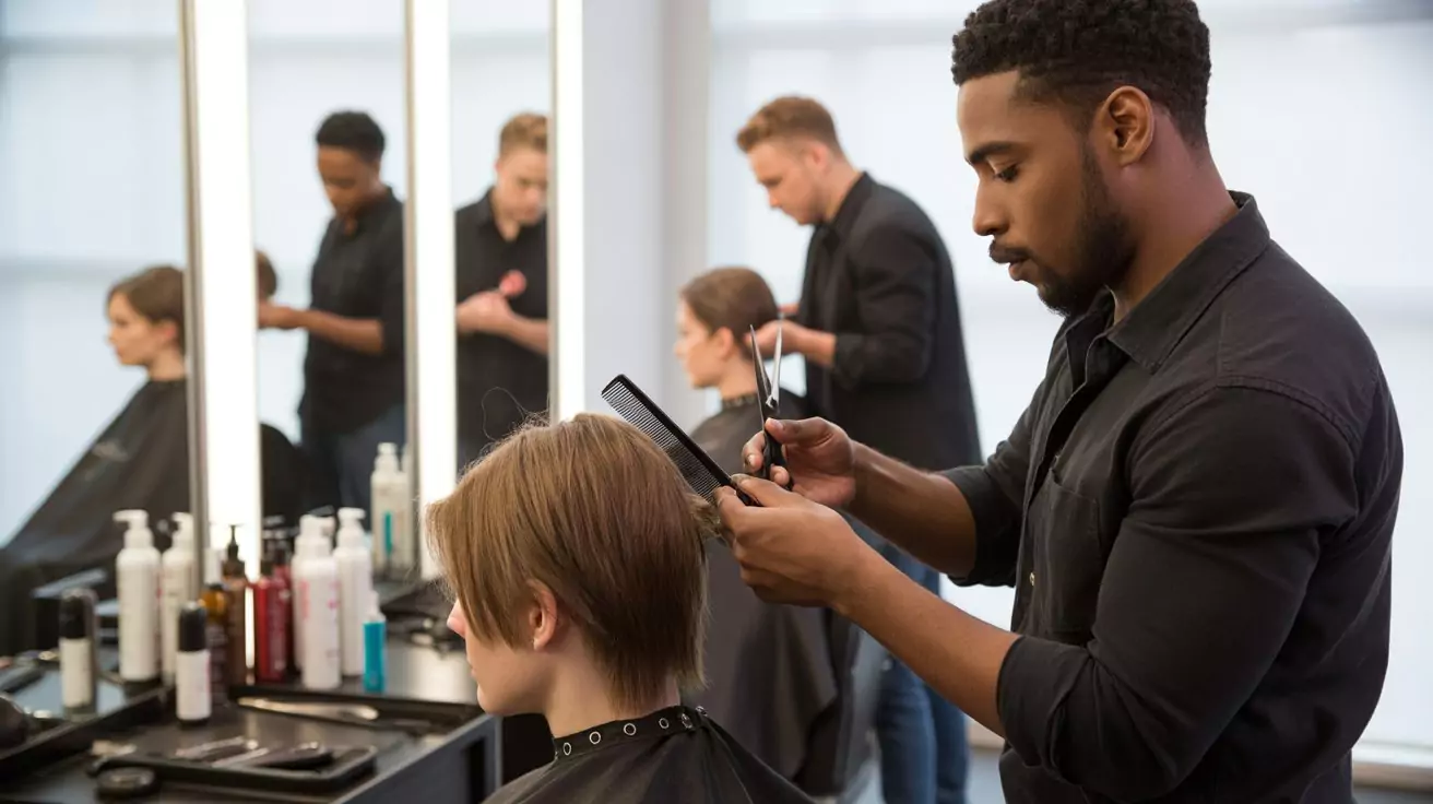 Haircut Techniques and Tools: The Complete Professional Guide for Modern Stylists layered haircuts for men