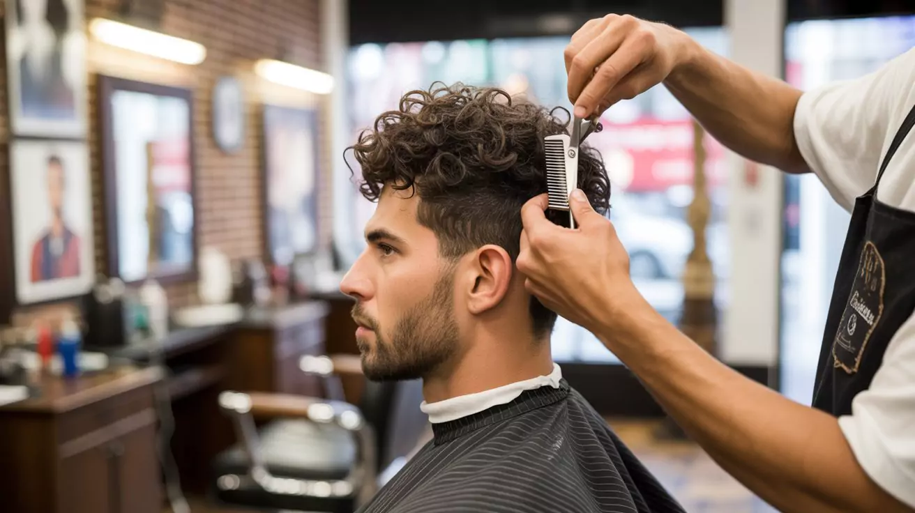 How to Cut Curly Hair for Men: Step-by-Step Layers Guide curly hair cutting mens