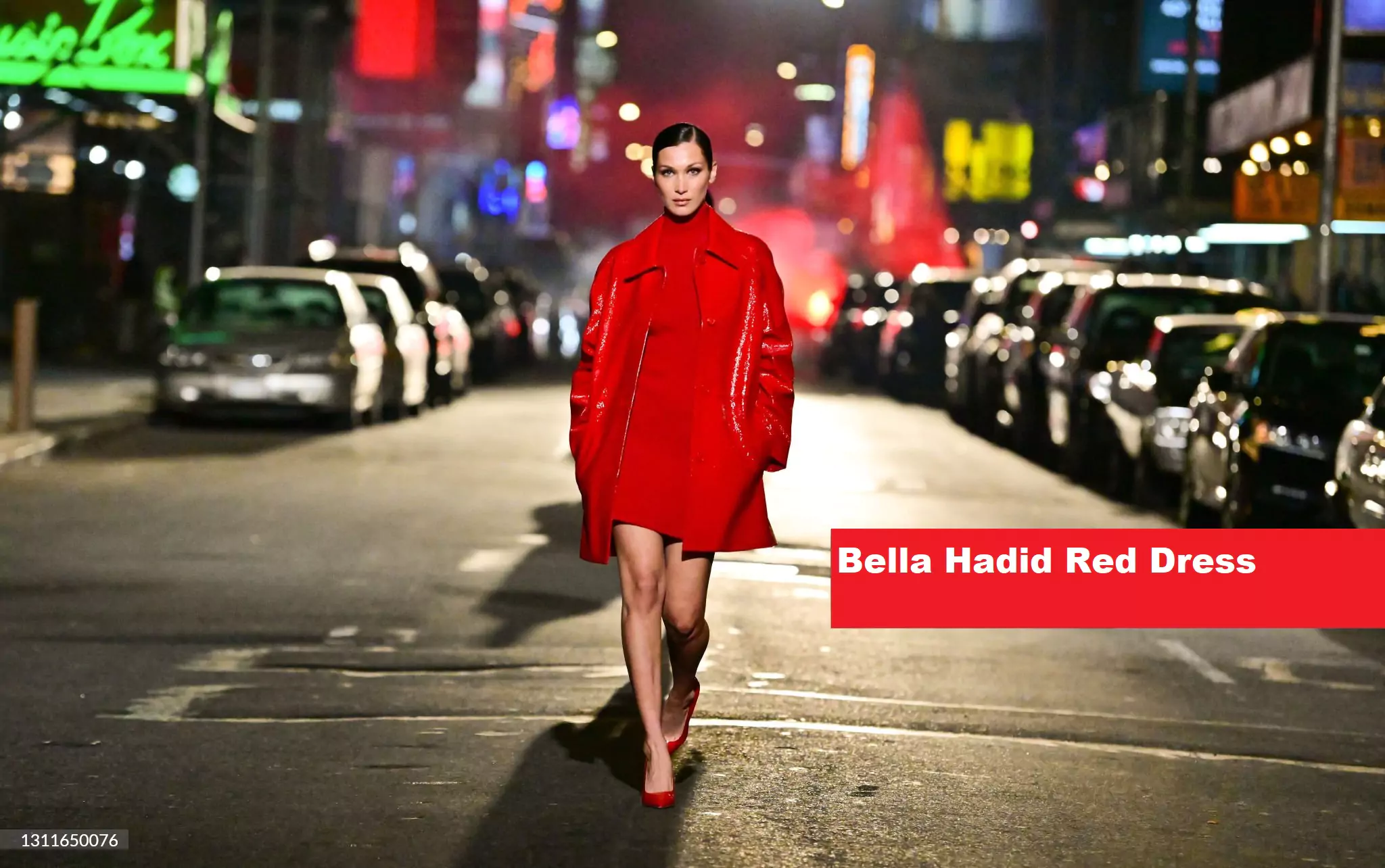 Bella Hadid Red Dress Look That Broke the Internet bella hadid red carpet dresses bella hadid red dress a woman in a red dress