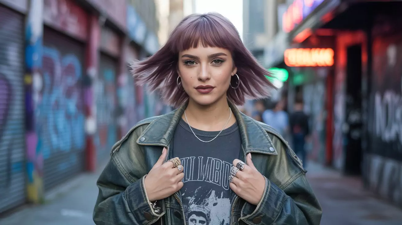 The Mullet Haircut Girl Revolution: Why 2025's Boldest Hair Trend Is Here to Stay mullet haircut girl korean short kpop girl idols mullet haircut with bangs