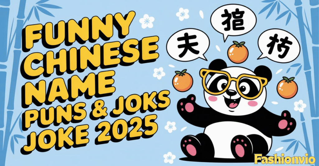 Chinese Name Puns in English Translation
Chinese name puns and jokes