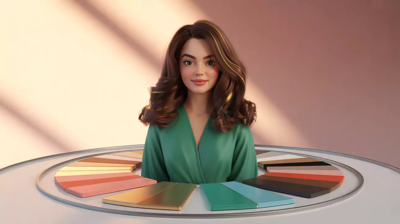 The Ultimate Guide to Complementary Colors for Brunette Hair