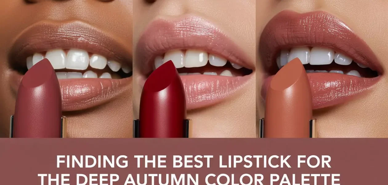Finding the Best Lipstick for the Deep Autumn Color Palette