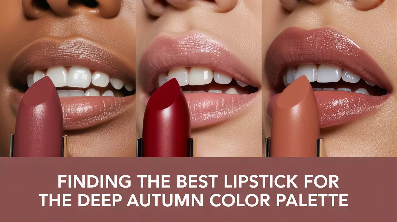 Finding the Best Lipstick for the Deep Autumn Color Palette